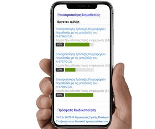 Επικαιροποίηση Νομοθεσίας