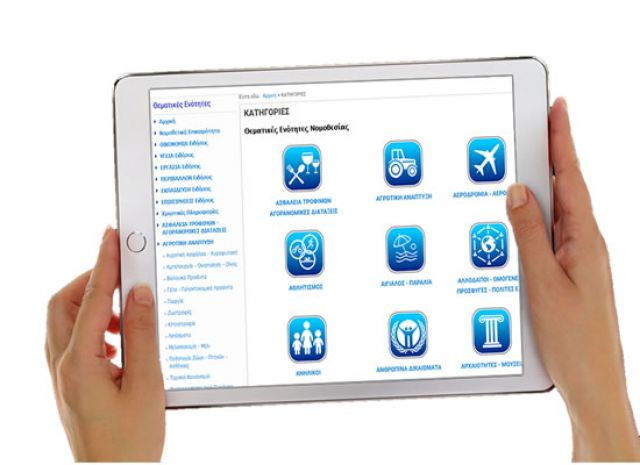 Κατηγοριοποιημένη Νομοθεσία